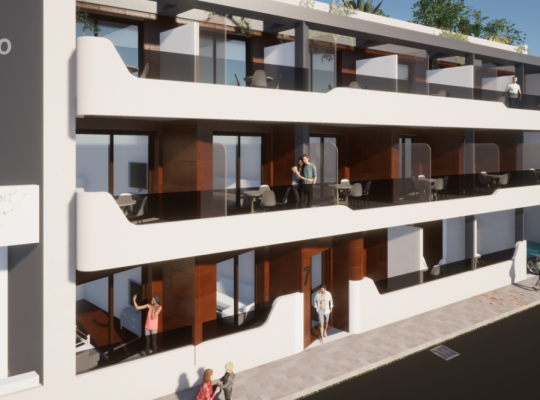 Apartment 250 m from the beach in Torrevieja