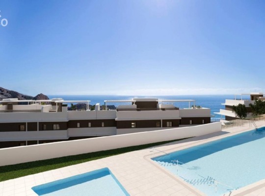 Apartments with beautiful views in Rincon de la Victoria